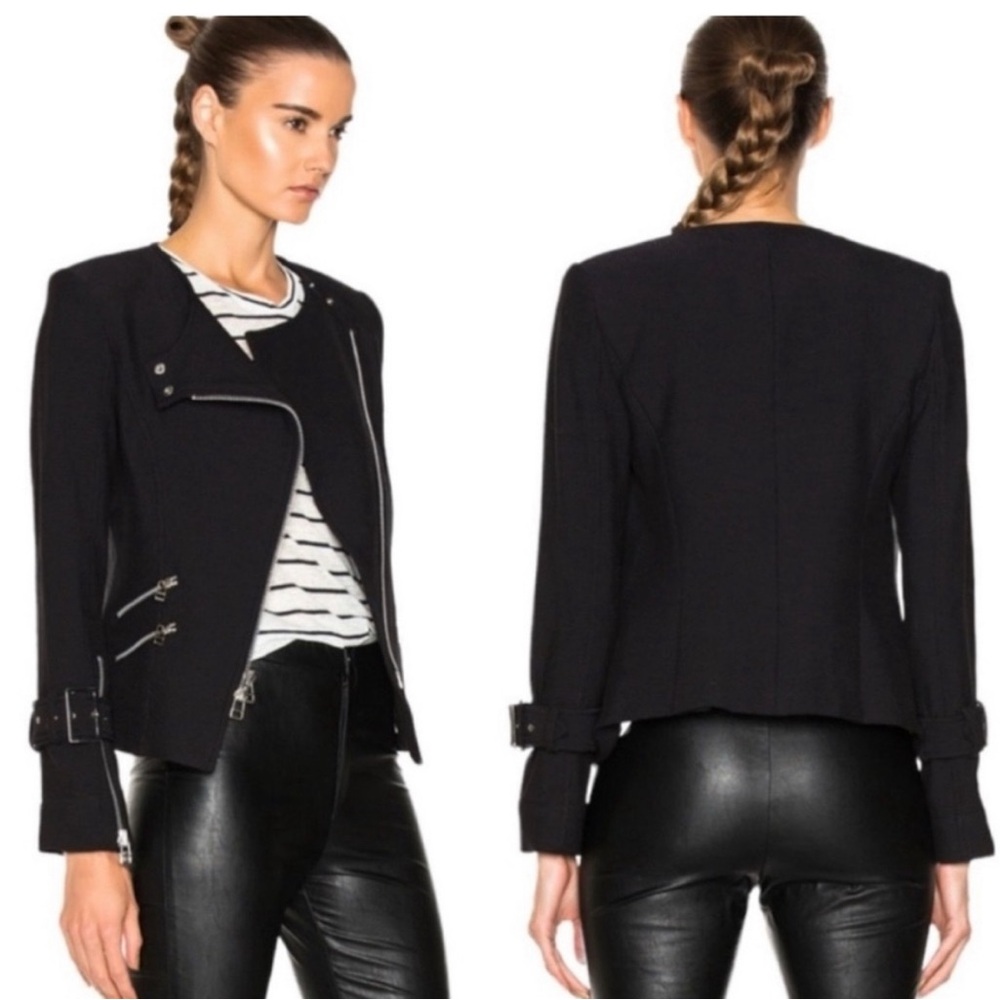 Veronica Beard Black Asymmetrical Blazer
